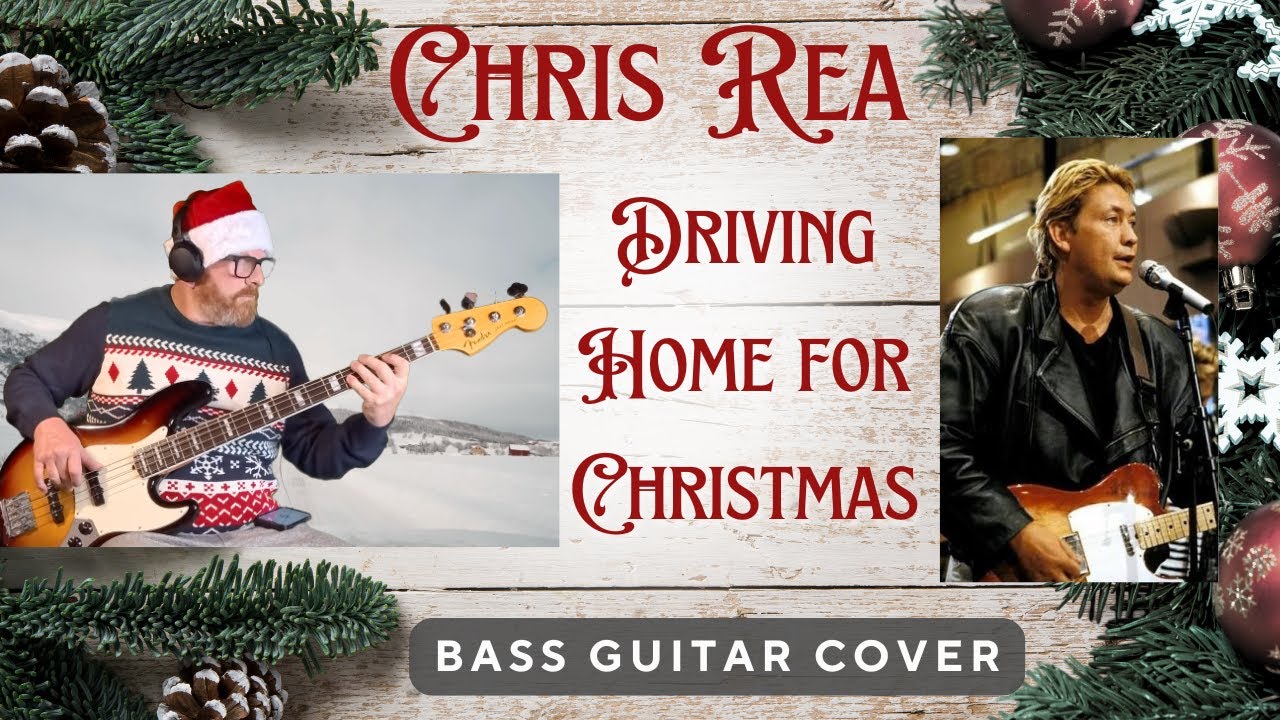 Chris Rea: Driving Home for Christmas (Bass Guitar Cover)