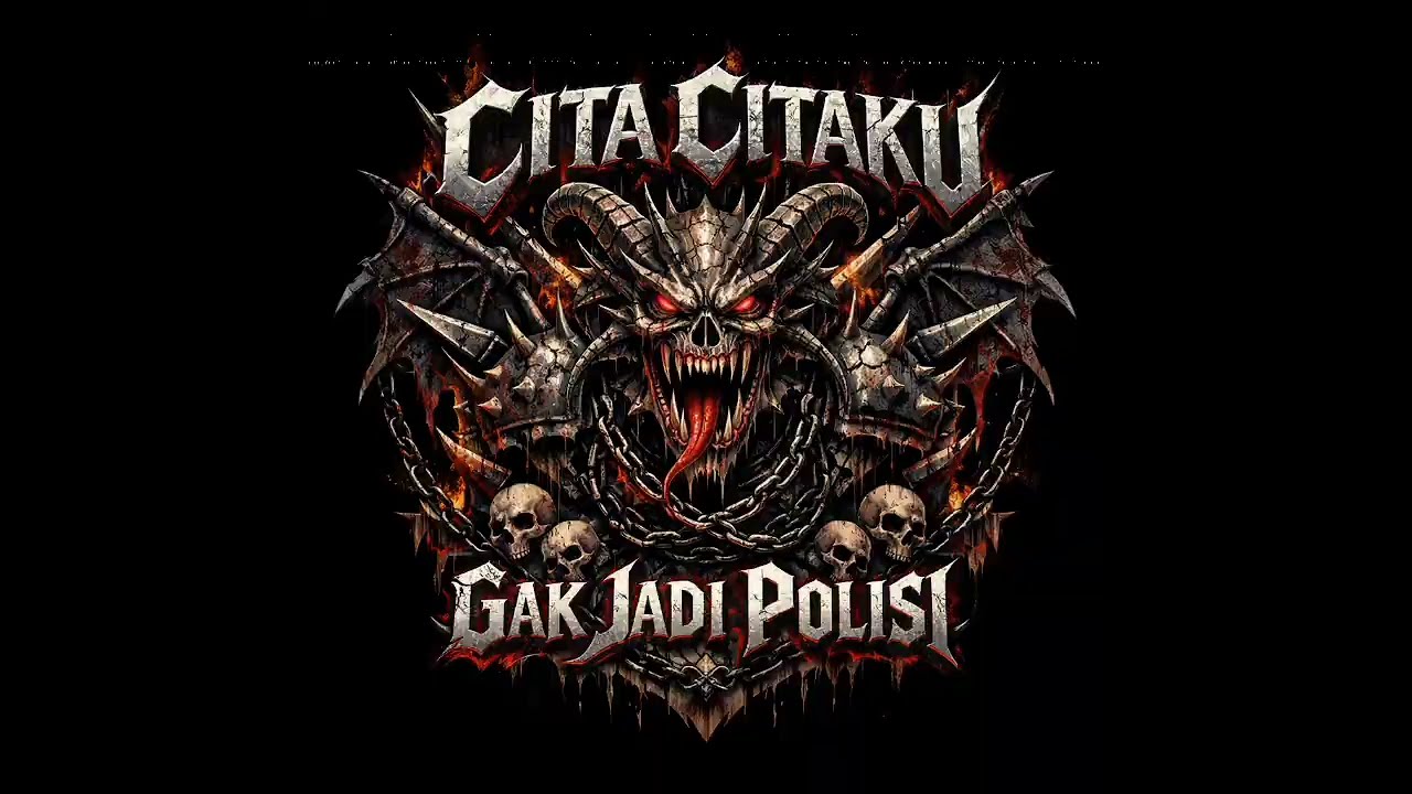 Cita Citaku Gak Jadi Polisi Versi Slamming Brutal Death Metal