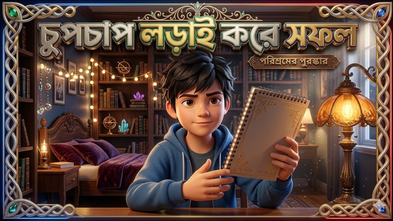 চুপচাপ লড়াই করে সফল”#motivashion spark Bangla #bangla stroy#motivation 