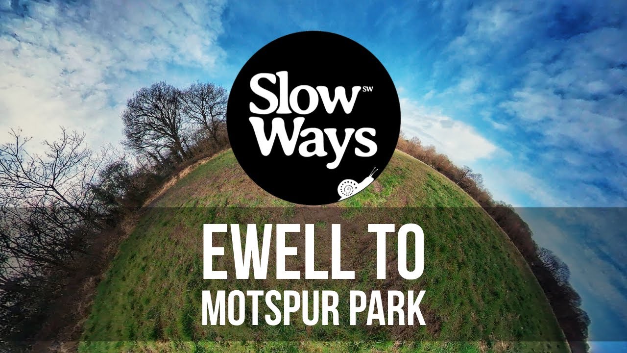 Walking Slow Ways route from Ewell to Motspur Park