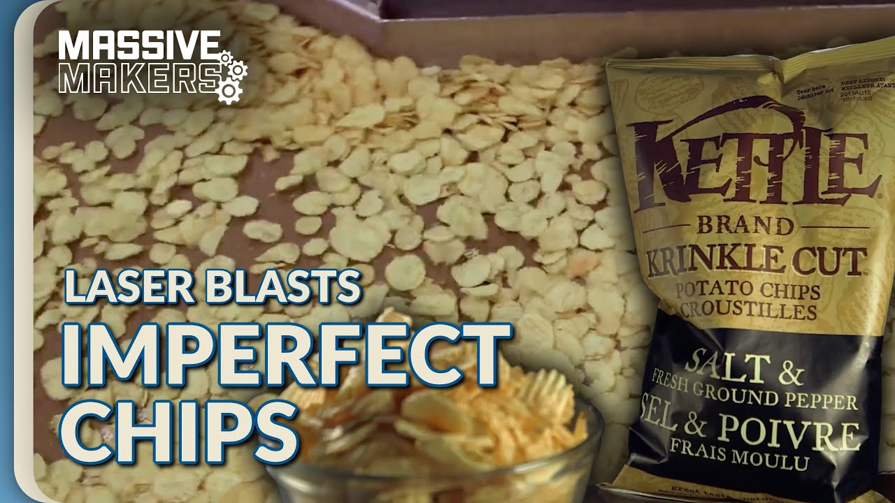 Kettle Chips Laser Sorter and Omega Bar Secrets | Food Factory