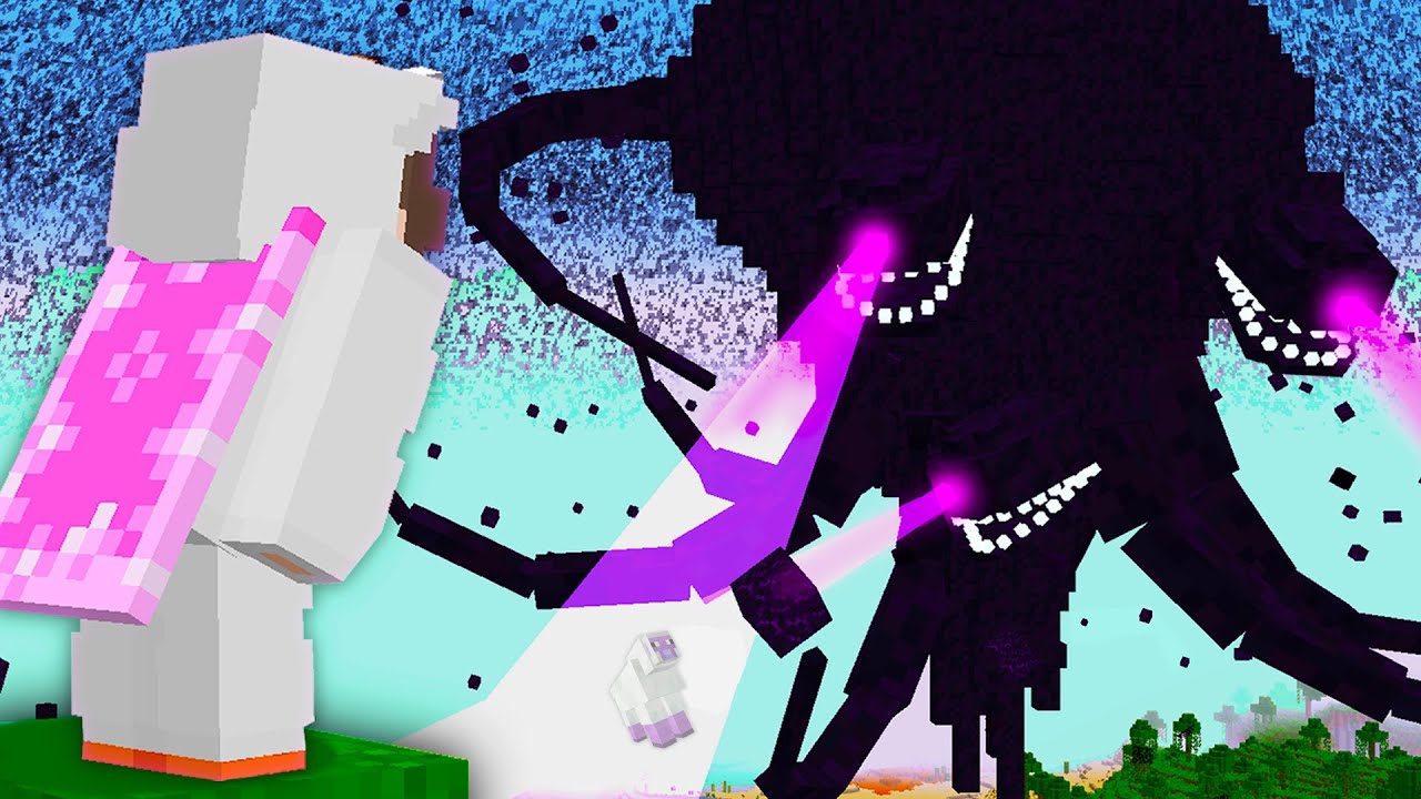 Minecraft'ın En GÜÇLÜ Canavarını Yenebilir miyim? (Wither Storm)