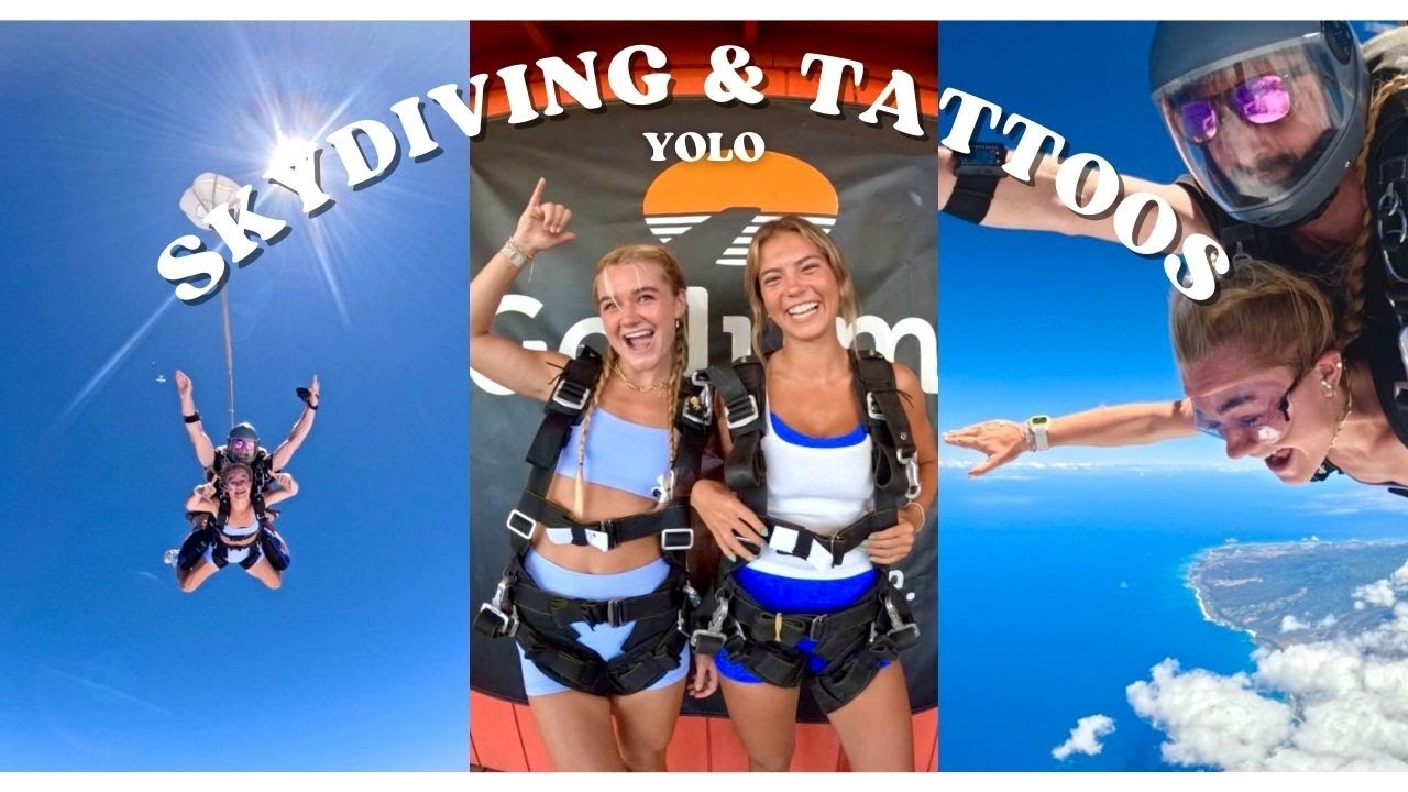 YOLO - Skydiving & Tattoos!