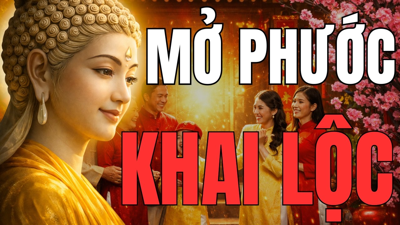 🌸 KHAI XUÂN MỞ PHƯỚC: 4 NHÂN TẠO PHƯỚC NÊN GIEO TỪ MÙNG 1 ĐỂ TRÁNH HAO TỔN PHƯỚC BÁU