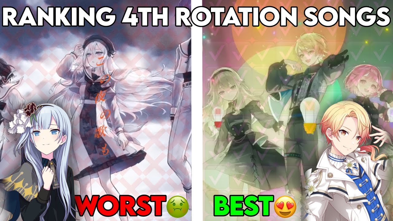 Ranking ALL 4th Rotation songs || Project Sekai
