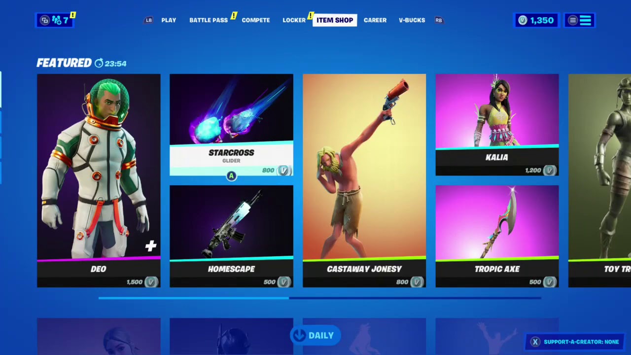 A look at fortnite&rsquo;s new item shop design