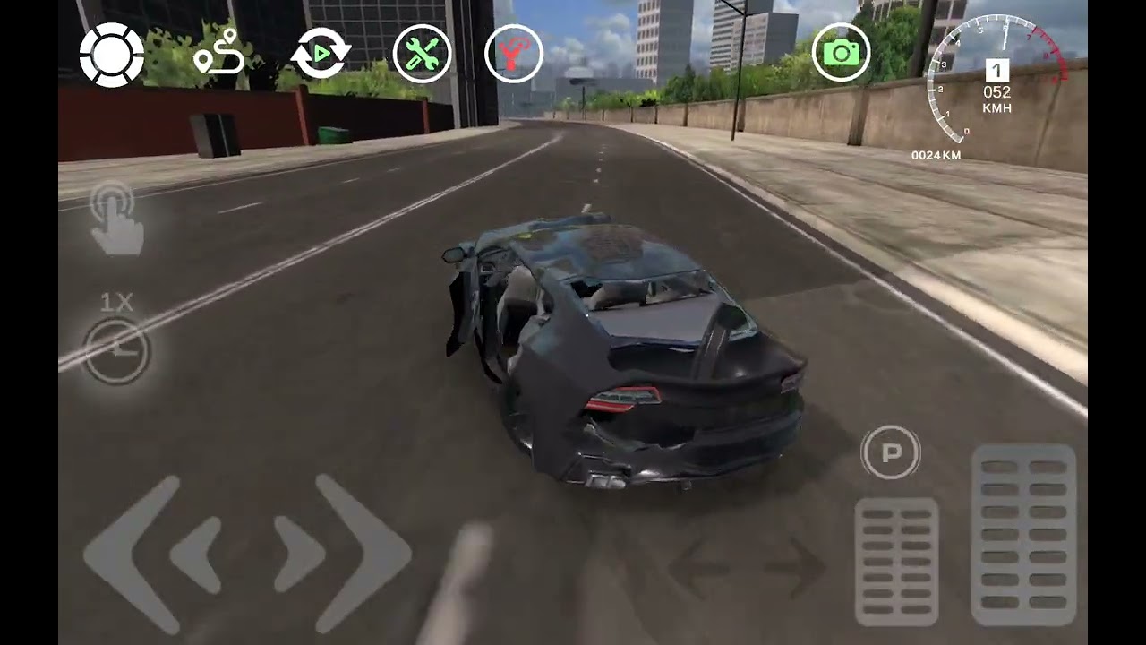 Car crash sim, FlexicX