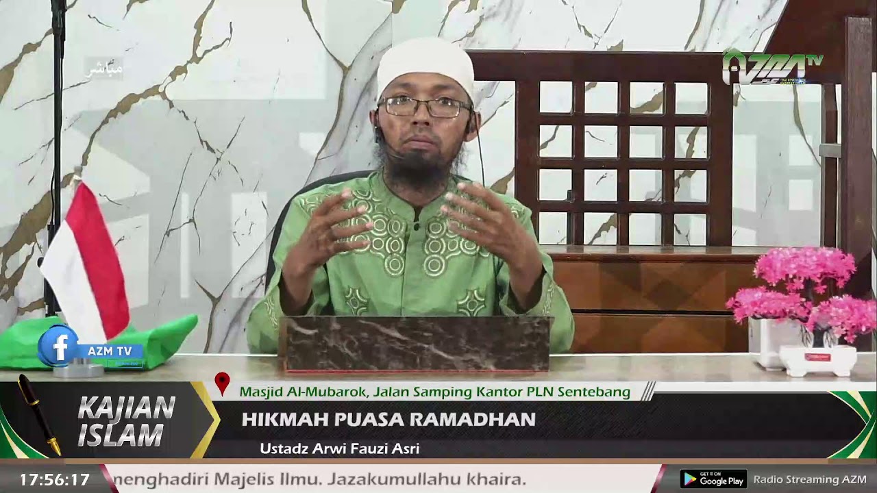 🔴 LIVE : USTADZ ARWI FAUZI ASRI - KAJIAN MENJELANG BERBUKA