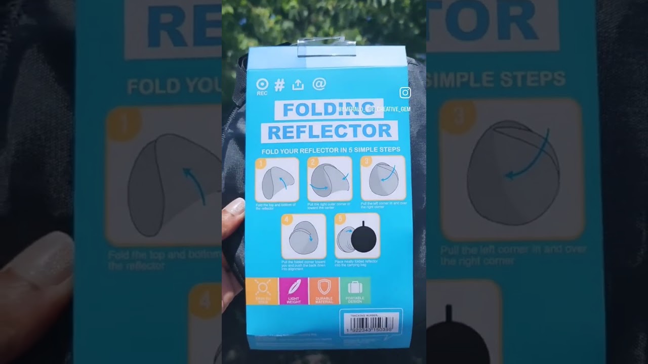 Travel Size Reflector 🌺 