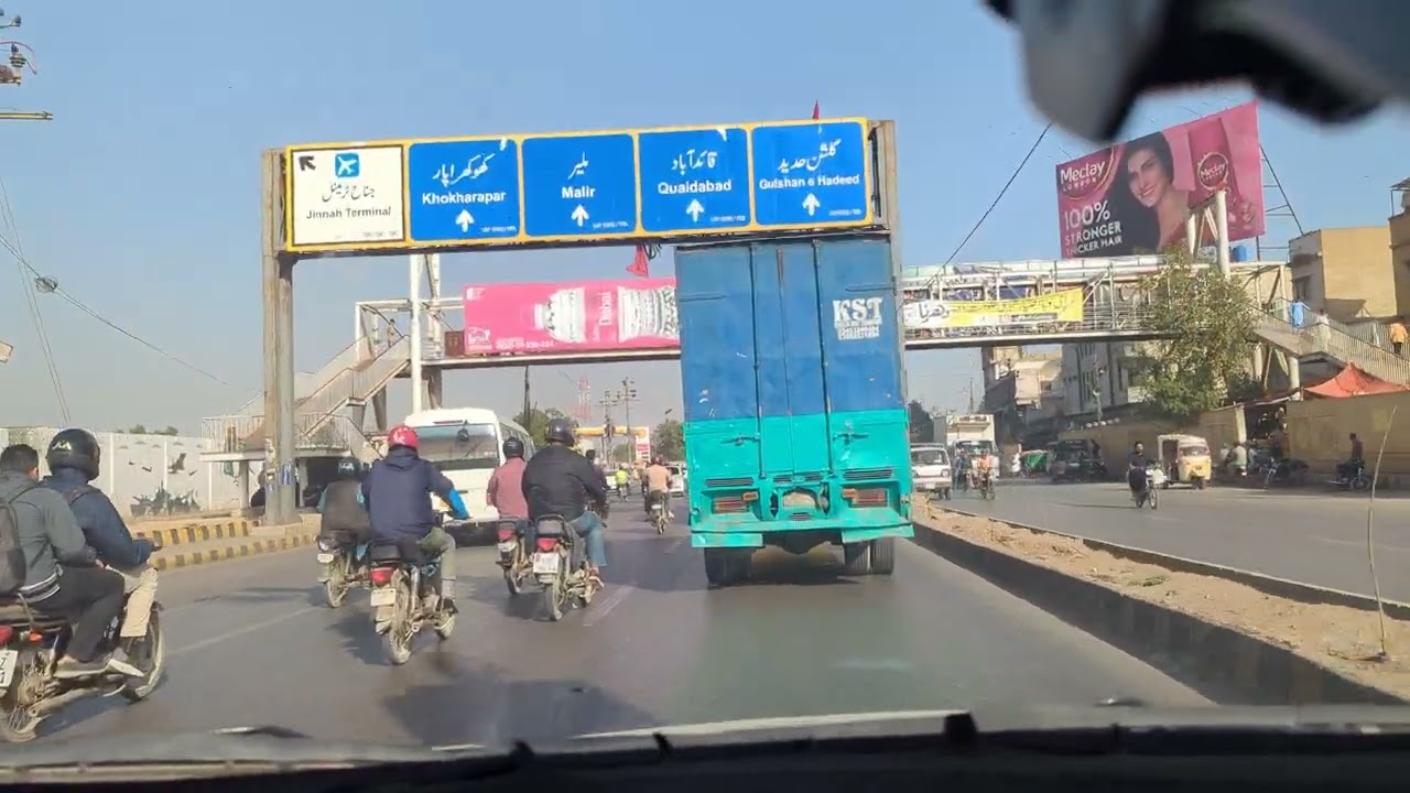 Daily vlog dey 1 Karachi car drive 💓💓💗💗💗