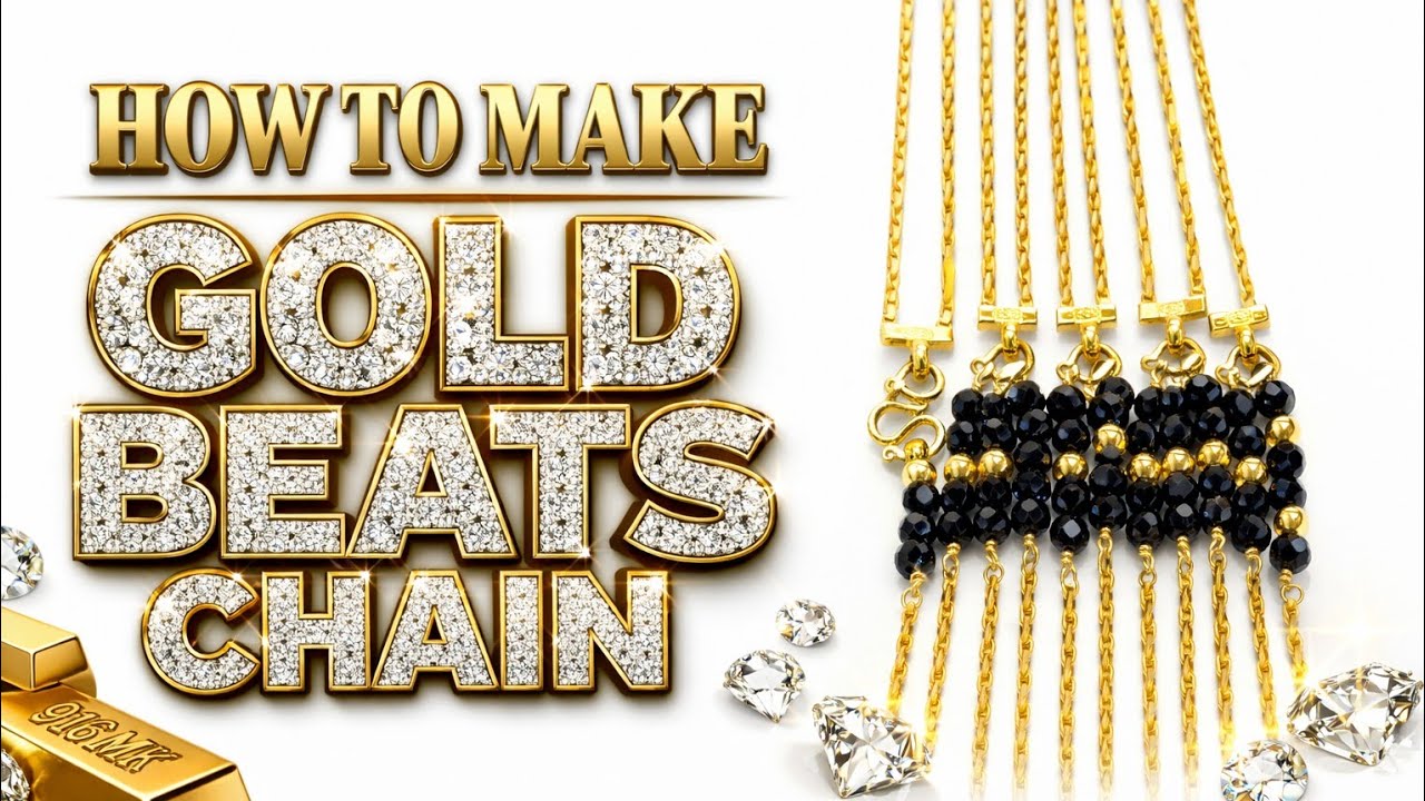 GOLD CHAIN /GOLD CHAIN MAKING/ handmade chains /GOLD JEWELLERY watching video /how make gold chain?