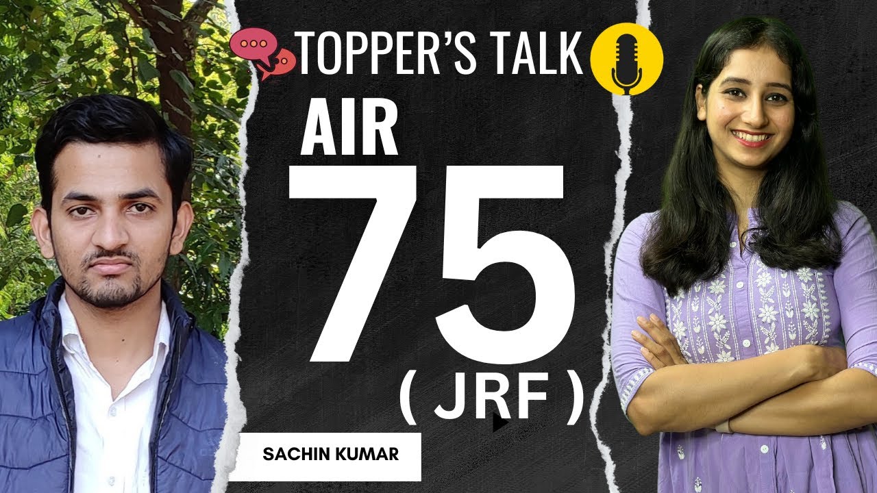 Topper's Talk - Sachin Kumar II CSIR NET DEC TOPPER I Bansal Biology Interview I AIR 75 -JRF