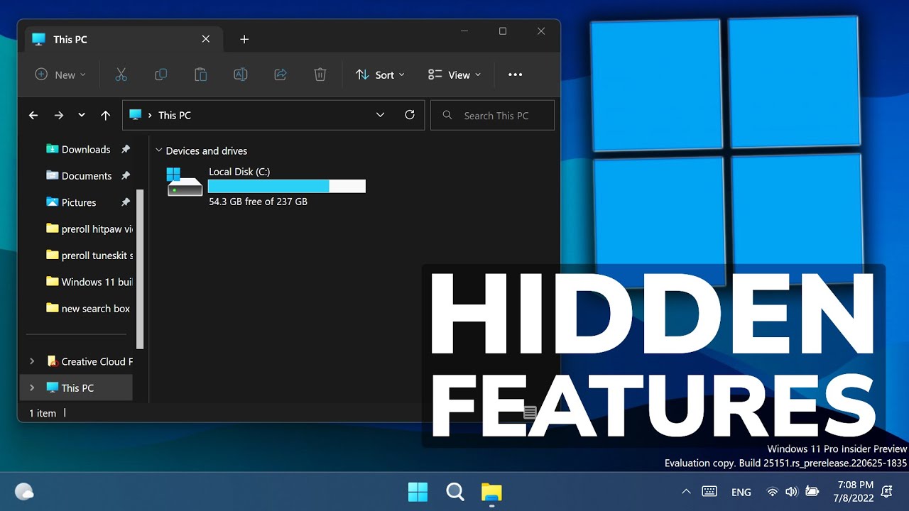 How to Enable Hidden Features in Windows 11
