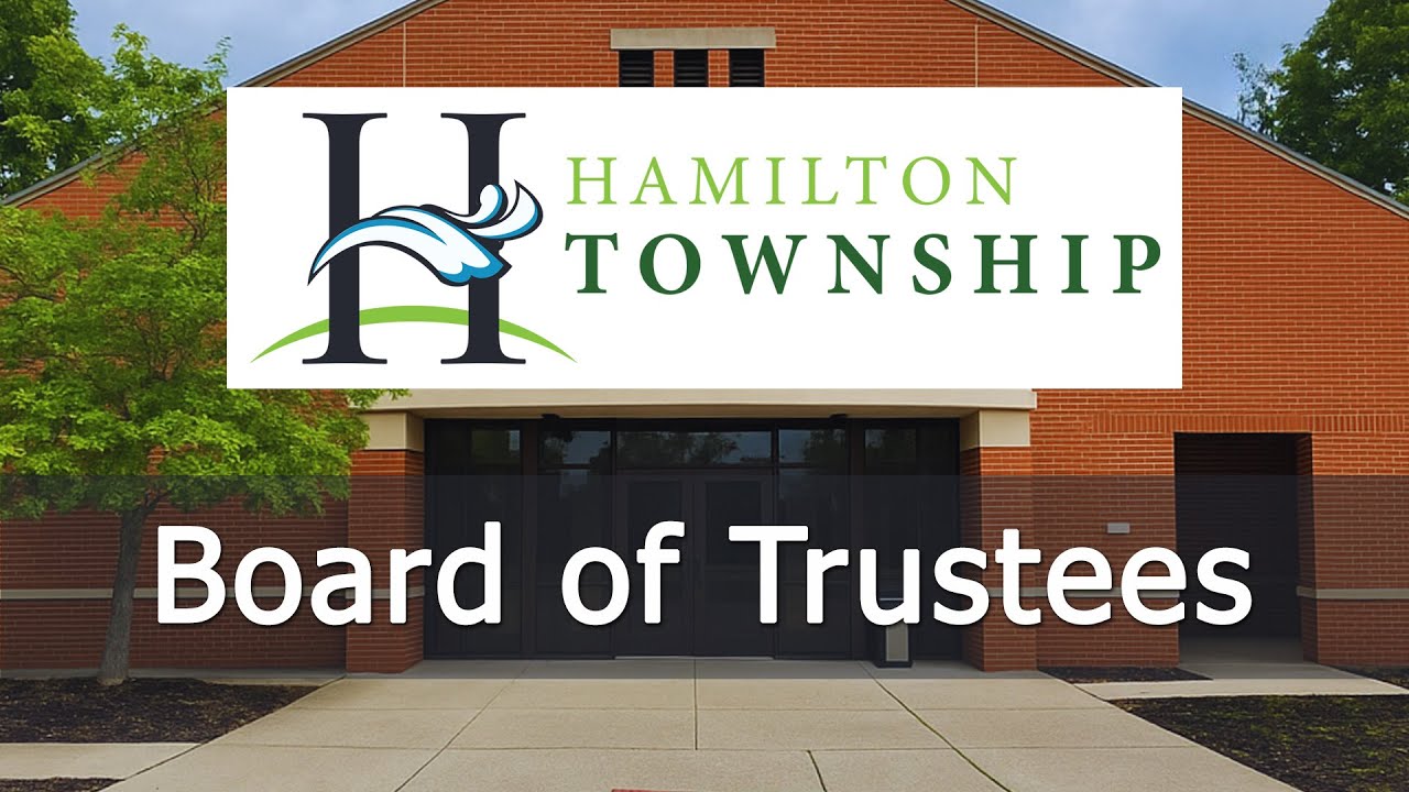 Hamilton Township Trustees 8/20/25