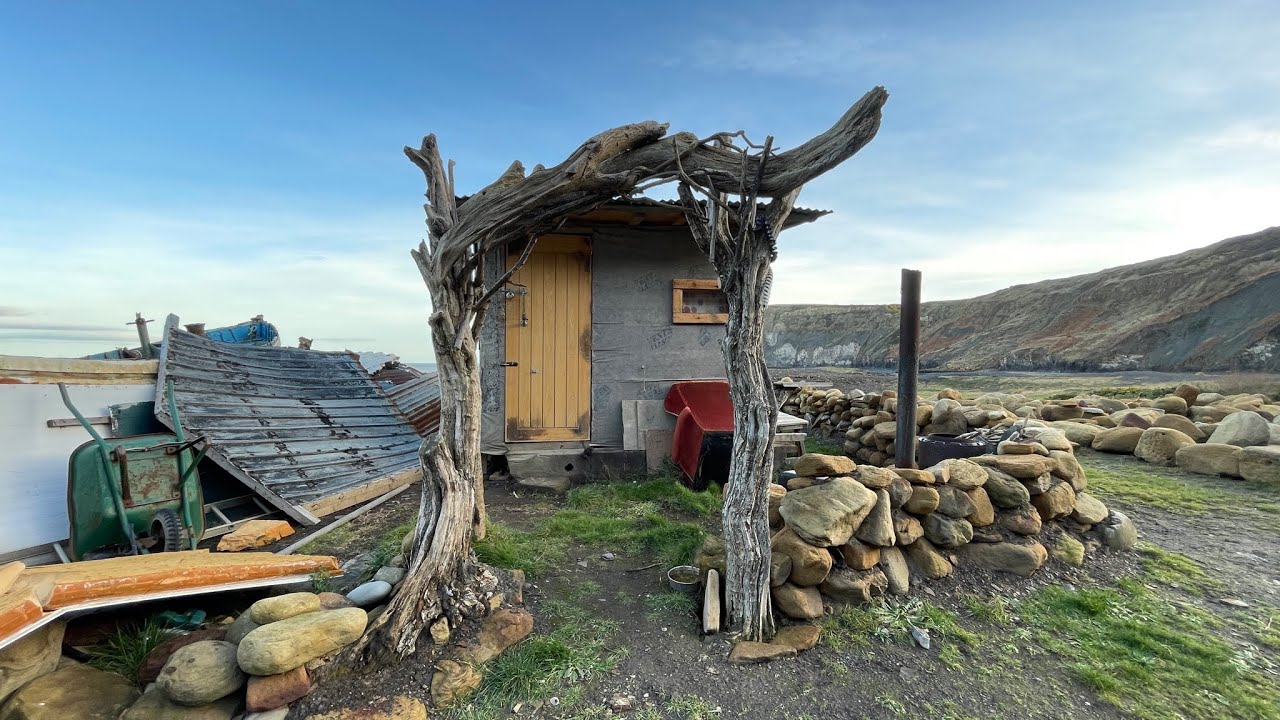 Abandoned Port Mulgrave , North York moors coastline