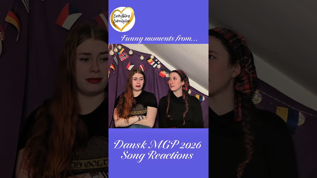 DMGP 2026 songs reaction up now! Full show reaction coming soon! #eurovision #denmark #esc