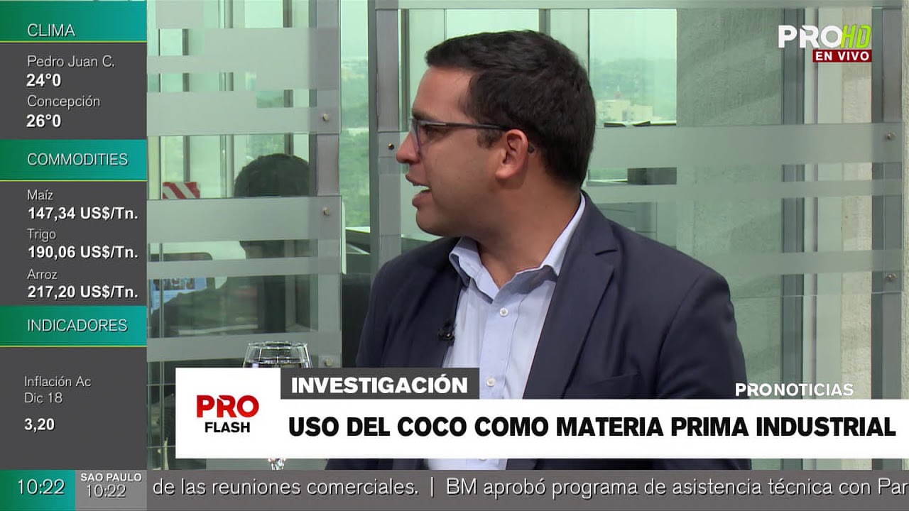Uso del coco como materia prima industria