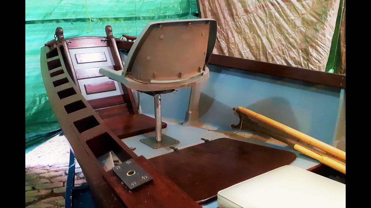 Pedestal Seat on OSPREY a new fishing boat design