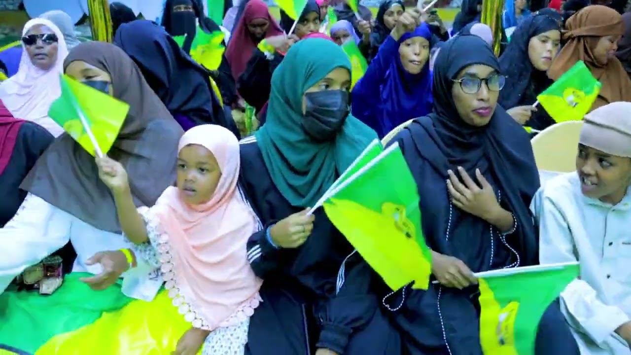 Guddoomiyaha xisbiga KULMIYE oo  Burco ku soo dhaweeyay tageerayal ka soo baxay xisbiga wadani