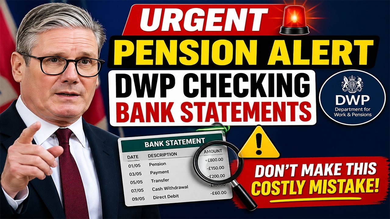 🚨 Срочное предупреждение о пенсии! Проверяйте банковские выписки DWP &ndash; не совершайте эту дорогост...