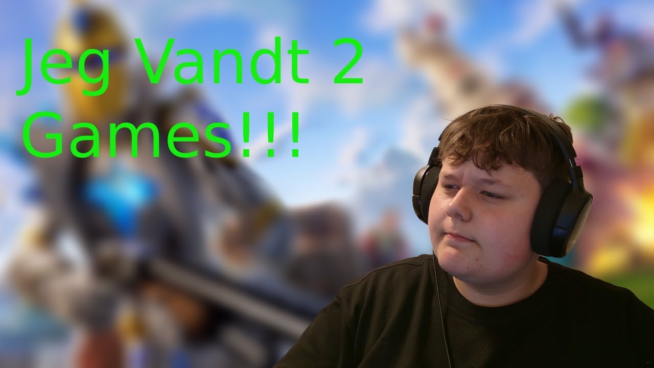 Jeg vandt 2 fortnite games i streg!!! Dansk Fortnite!!!