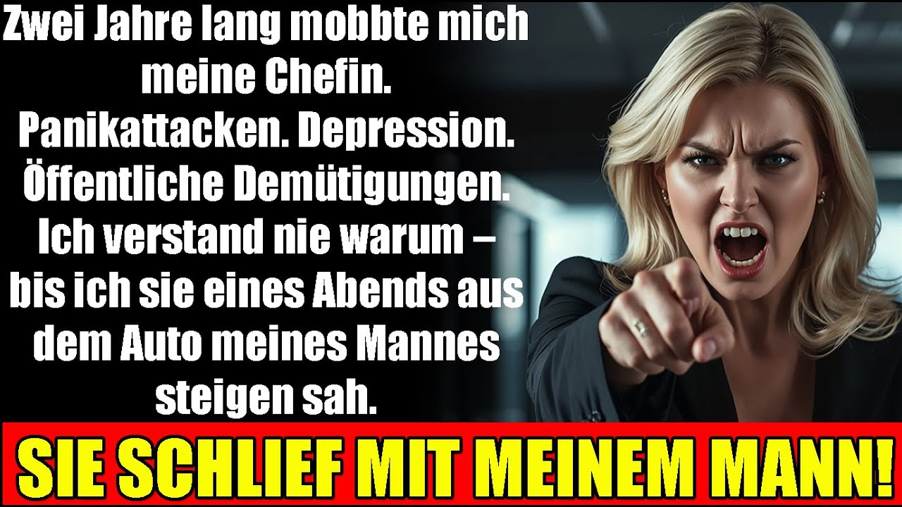 Meine Chefin mobbte mich 2 Jahre – Dann sah ich sie aus dem Auto meines Mannes steigen