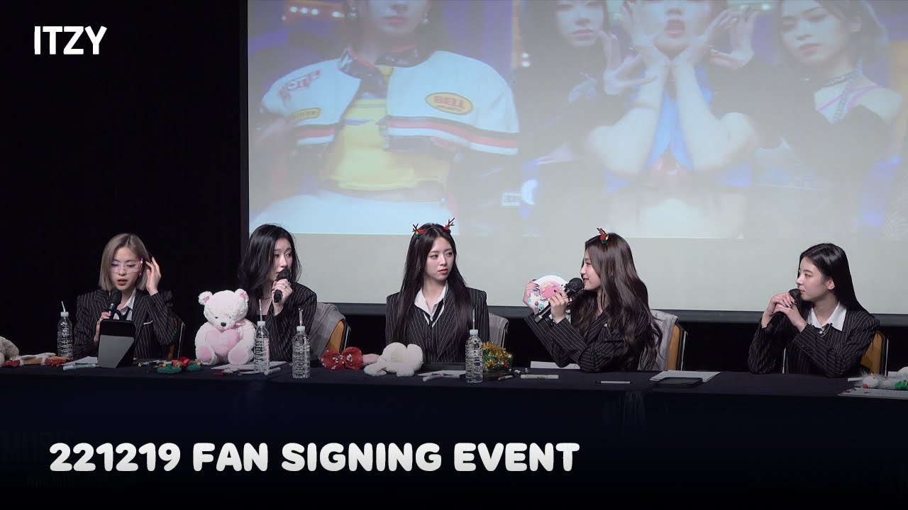 [ITZY(있지)] 221219 팬사인회 엔딩