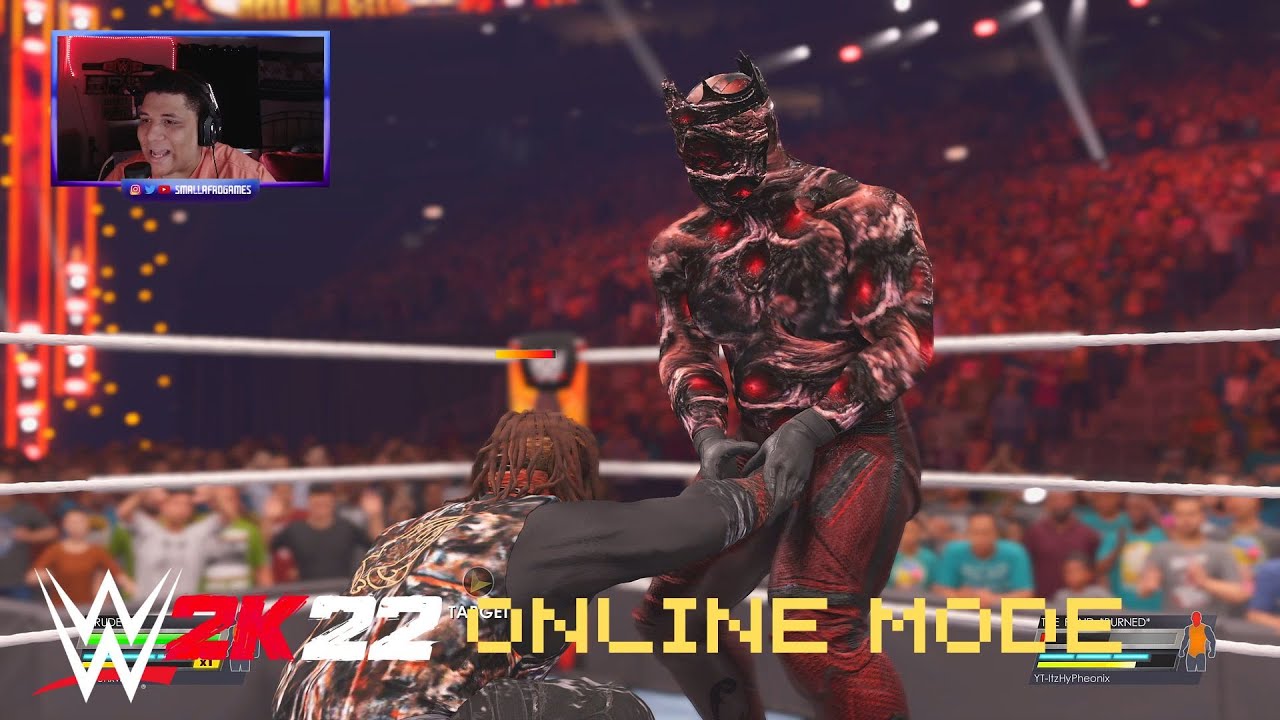 I DOWNLOADED THE CRAZIEST CUSTOM CHARACTERS EVER - WWE 2K22 Online