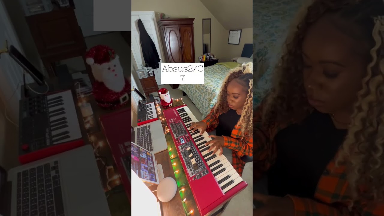 4-CHORD WORSHIP (Try in all keys for added practice) #desaraedeemusic #nordkeyboards #pianista