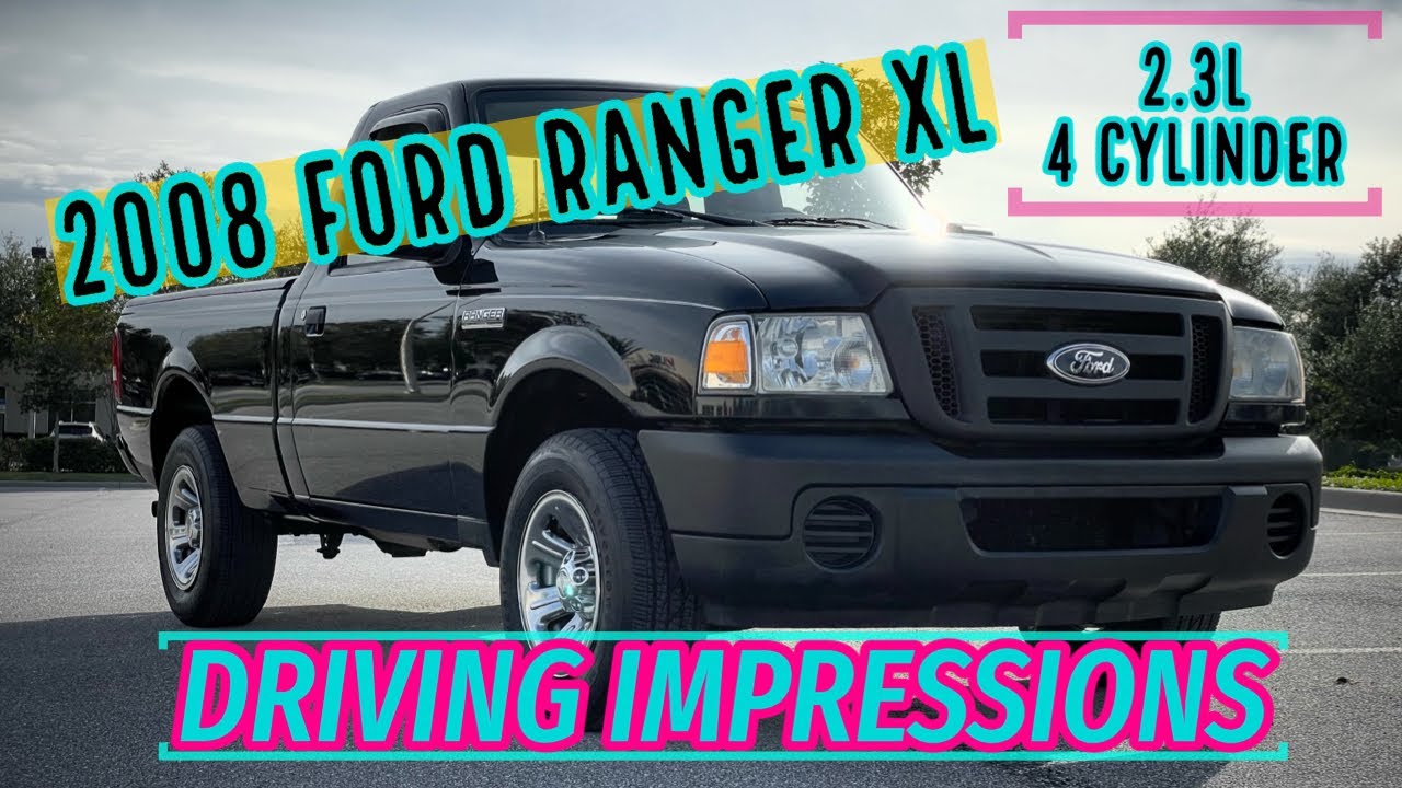 Краткий обзор Ford Ranger XL 2.3L 4 Cyl 2008 года выпуска / Впечатления от вождения