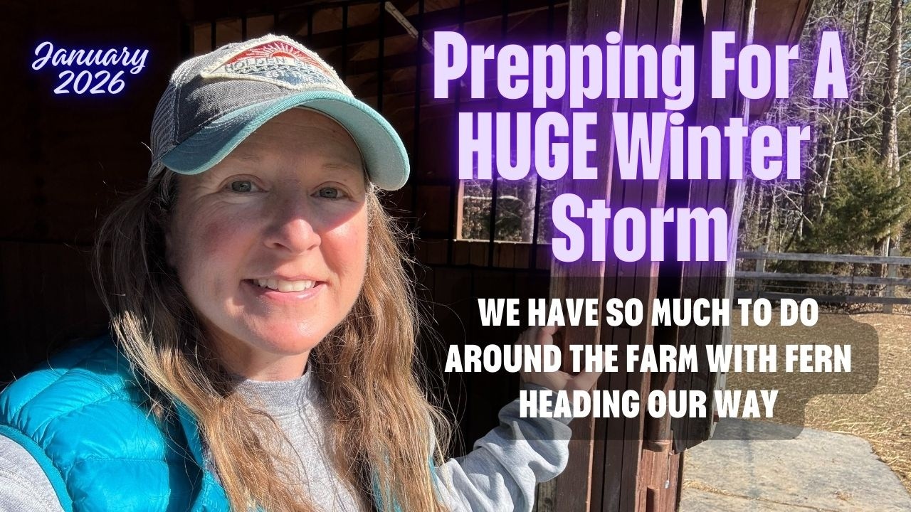 Prepping For A HUGE Winter Storm