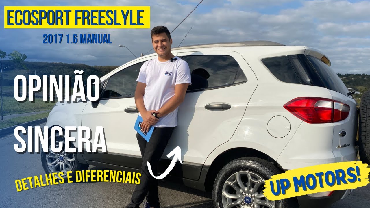 ECOSPORT FREESTYLE 2017 1.6 MANUAL - DETALHES E DIFERENCIAIS | TE CONTO TUDO