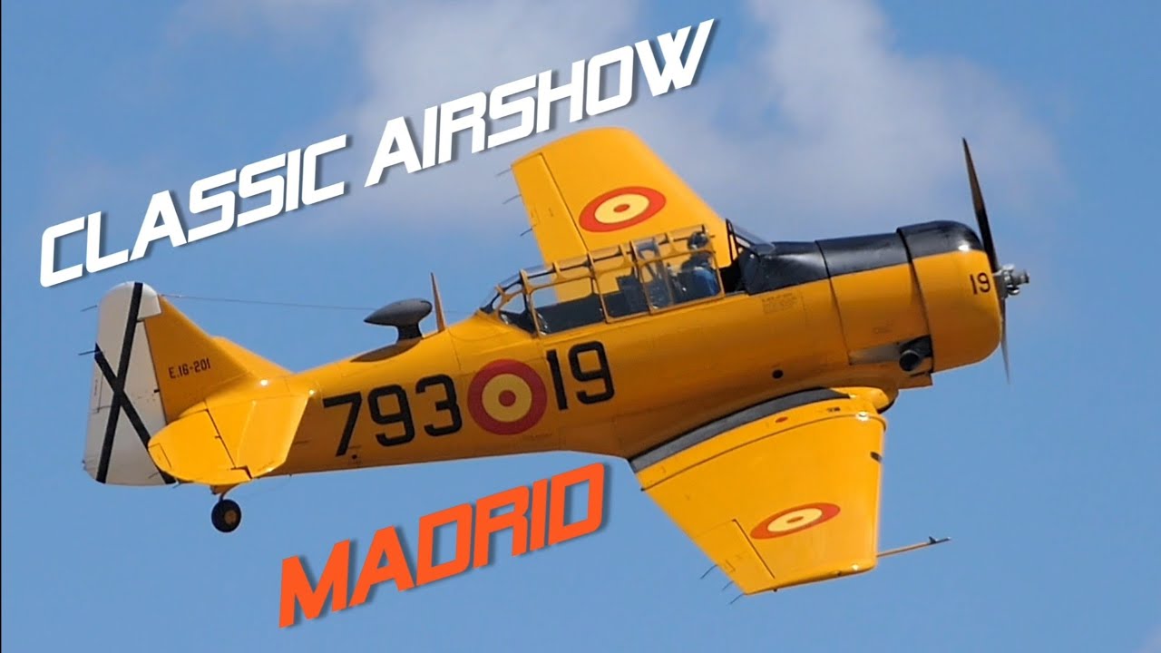 Airshow Classic Planes Madrid Cuatro Vientos 2023
