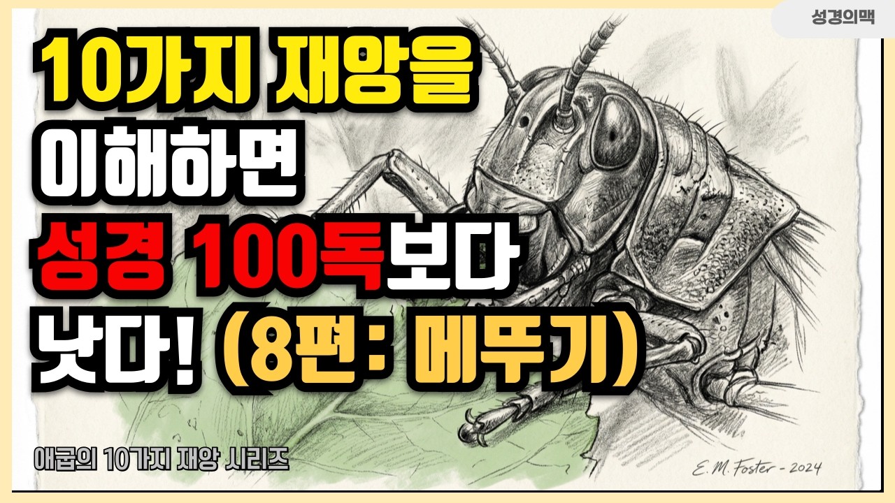 내 인생의 마지막 보루마저 갉아 먹힐 때 (10가지 재앙 8편: 메뚜기)