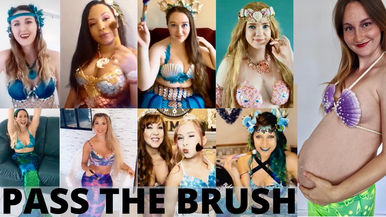 Pass The Brush - Mermaid transformation