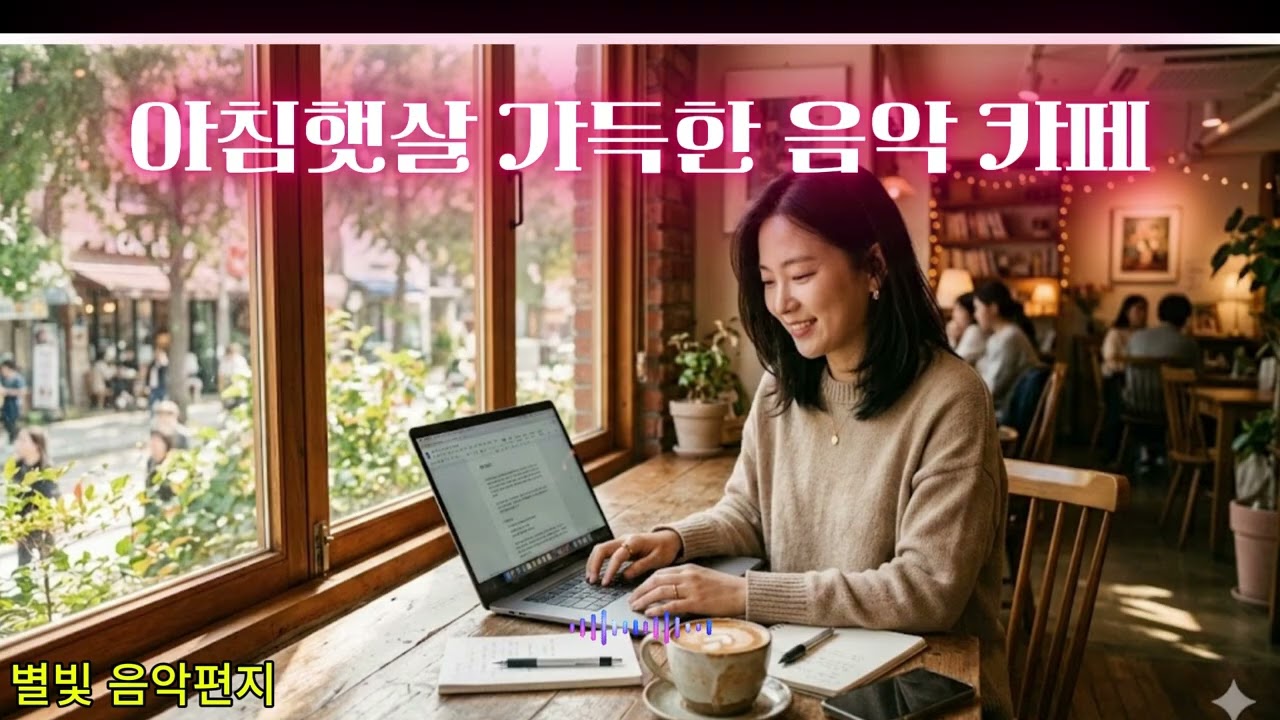 아침햇살 가득한 카페음악l 하루종일 듣고 있어도 좋은음악l고급카페음악