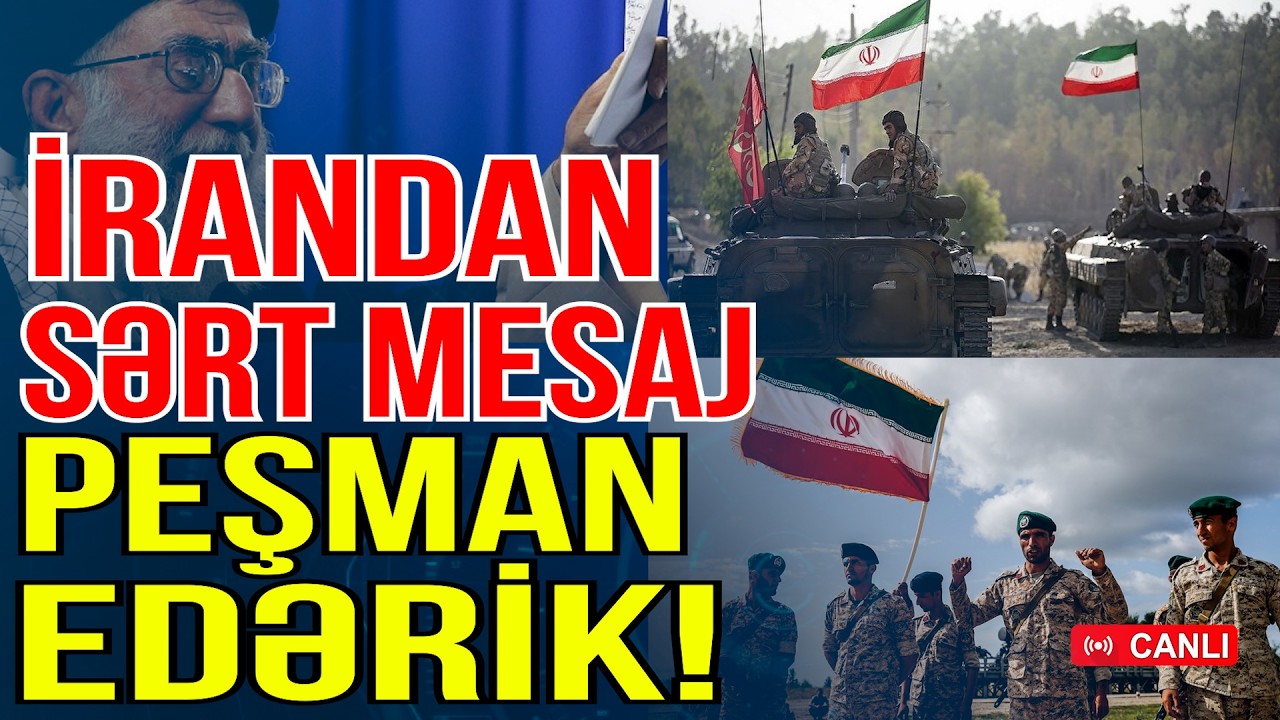 İrandan bu ölkələrə SƏRT MESAJ - Peşman edərik! - Gündəm Masada - Media Turk TV