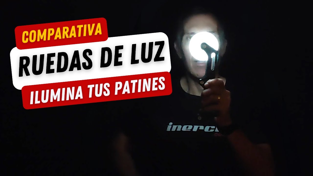 RUEDAS CON LUZ PARA PATINES EN LÍNEA