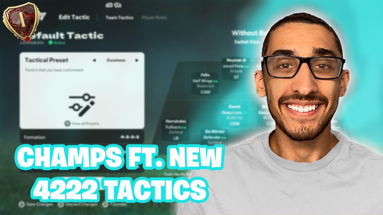 NEW RANK 1 4222 TACTICS FT. EXPLANATION GUIDE FC25