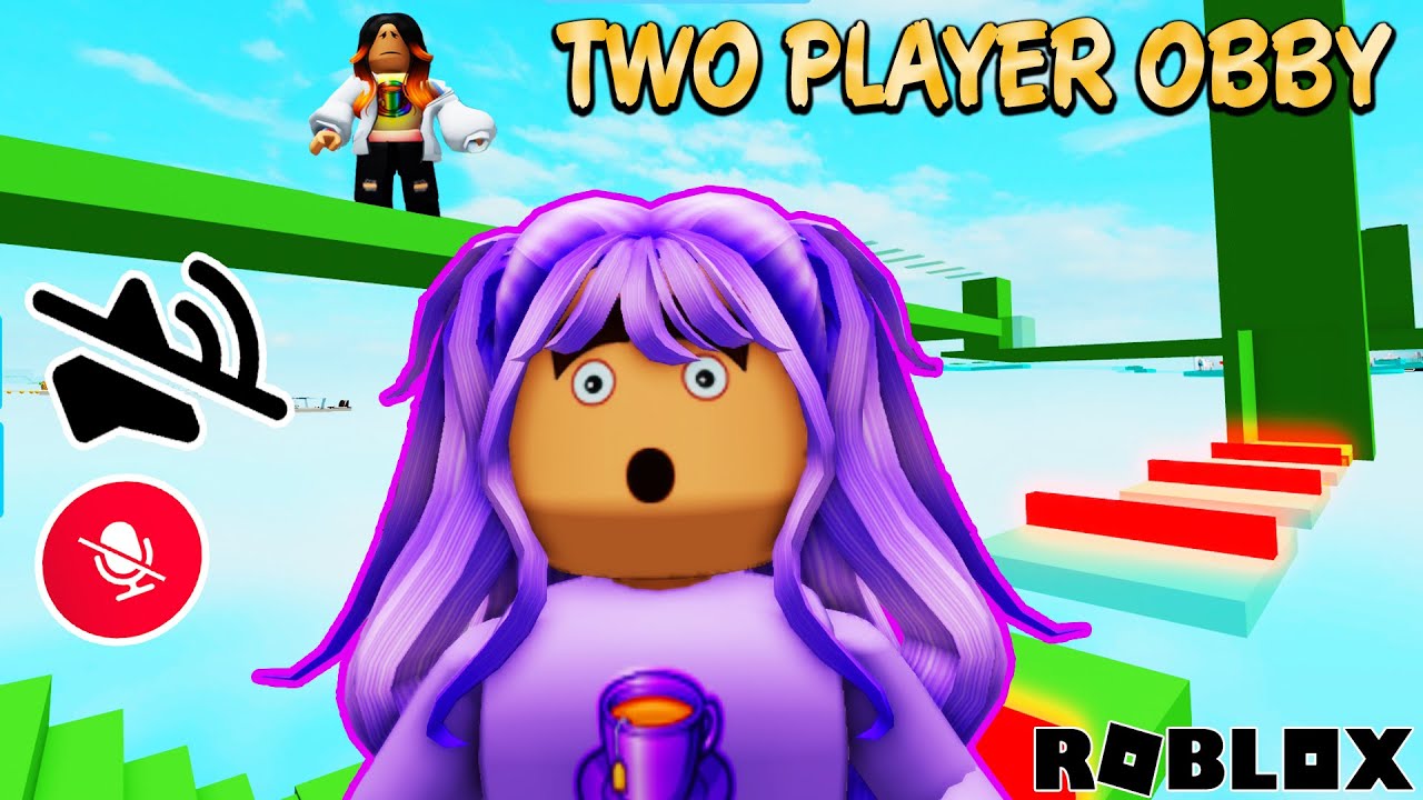 Wir HÖREN uns nicht in Two Player Obby!