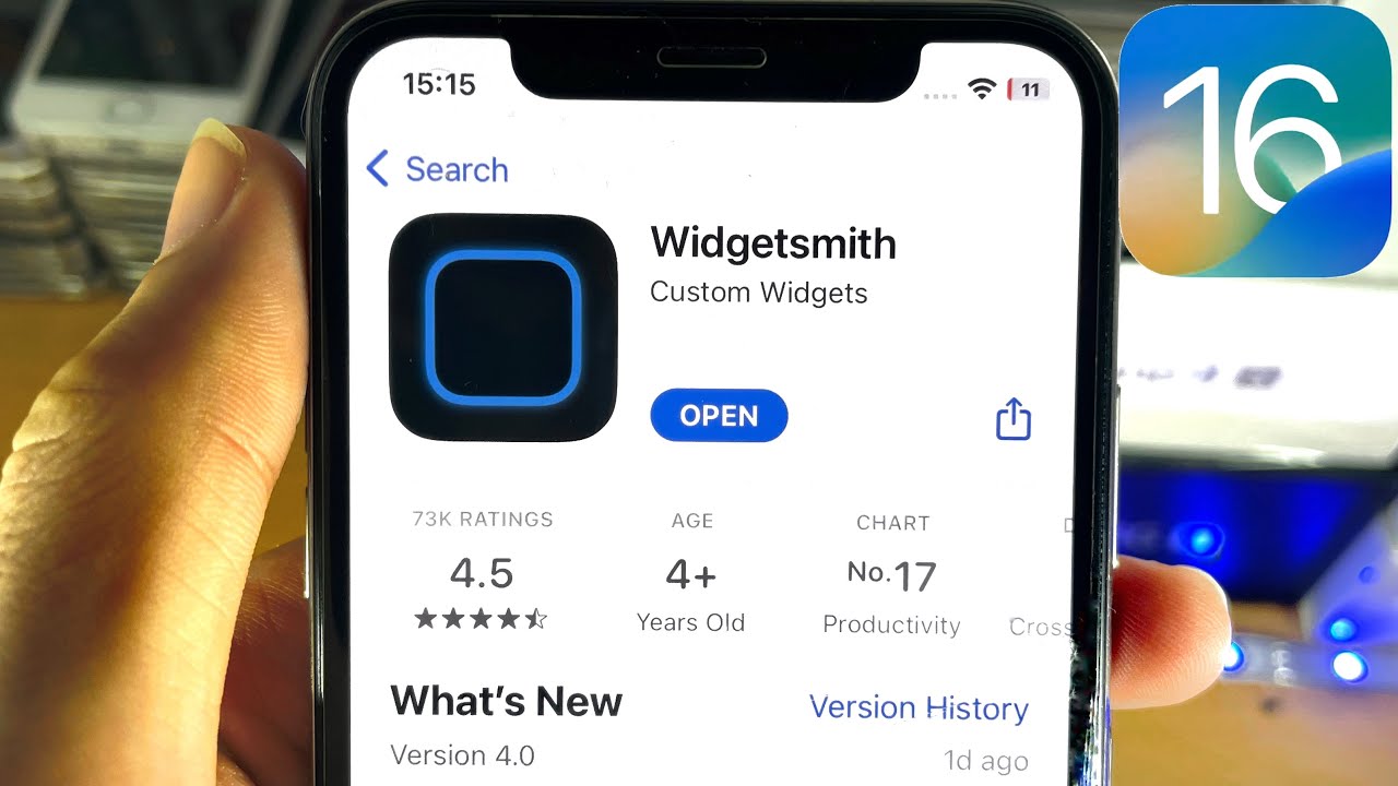 Как использовать WidgetSmith на iPhone (домашний экран и экран блокировки)