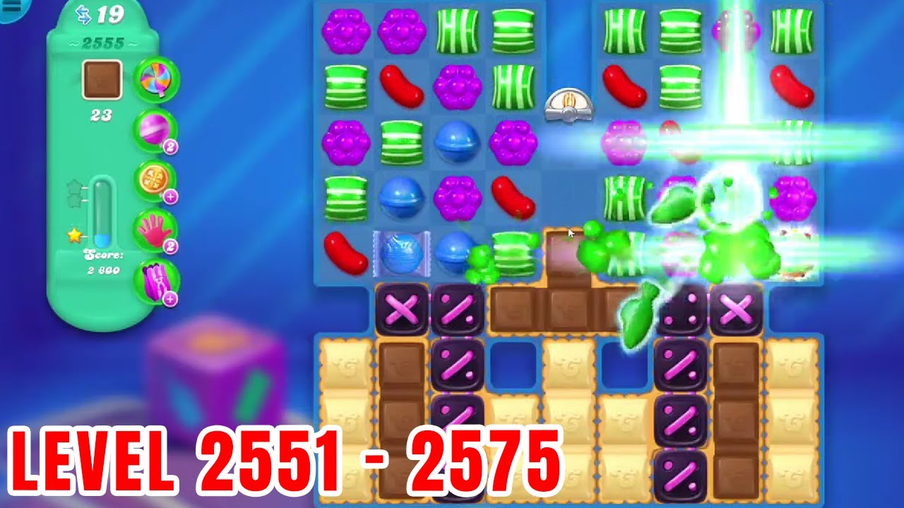 Candy Crush Soda Level 2551 - 2575 || Playing with Boosters