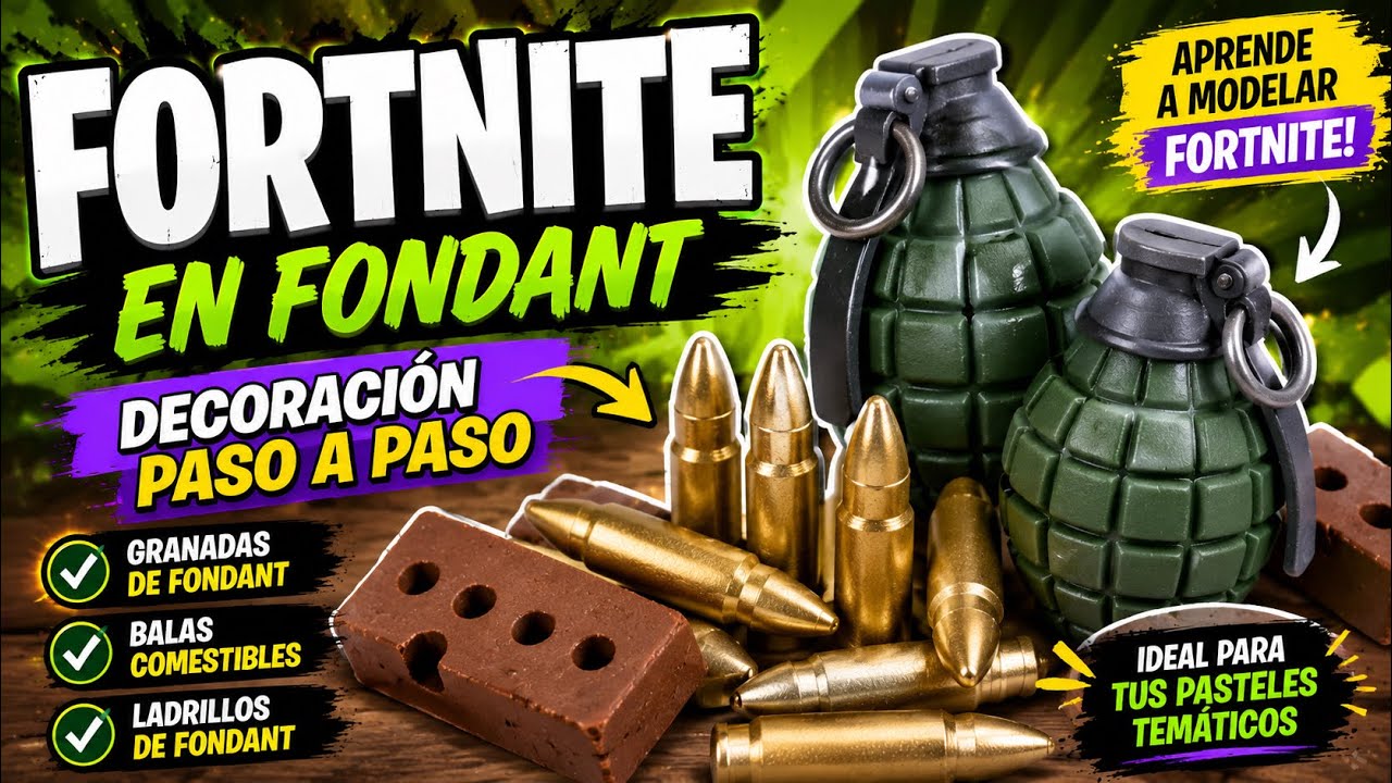 #1 Fortnite Decoración y Pastel