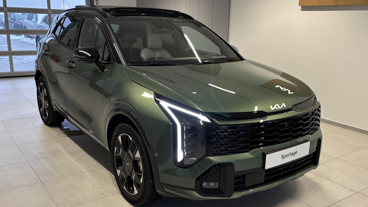 KIA Sportage GT Line HEV PNS 2TR Experience Green