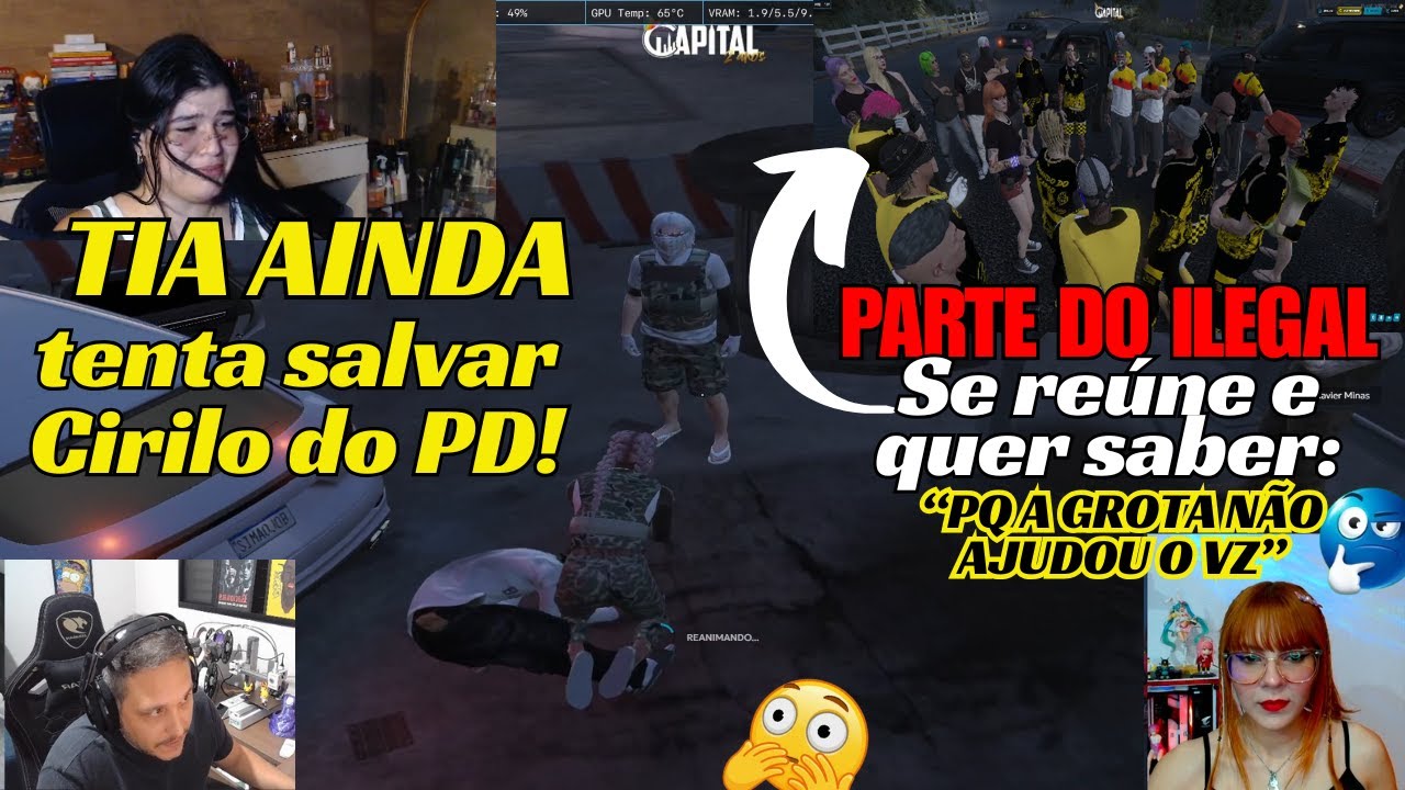 FAMÍLIAS DO ILEGAL SE REÚNEM E QUEREM SABER PQ A GROTA NÃO AJUDOU O VZ CONTRA O CIRILO.