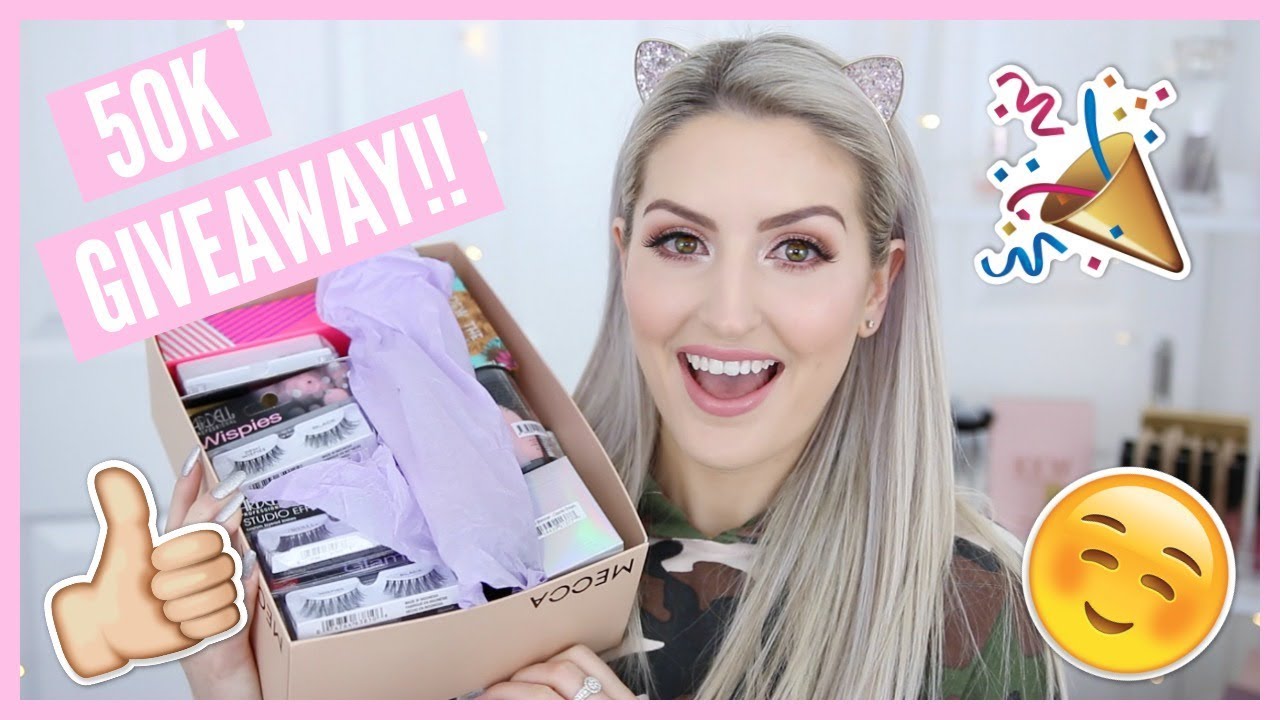 CLOSED | 50K GIVEAWAY!! | TARTE | ANASTASIA | BENEFIT | BAREMINERALS