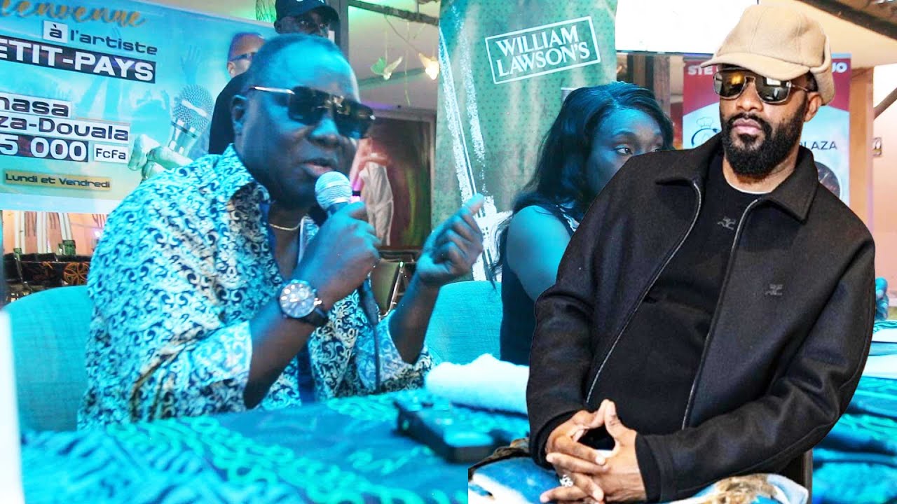 KITALA TALA YA CONGO  SPÉCIALE  POINT DE PRESSE DE L'ARTISTE INTERNATIONAL  PETIT PAYS / CAMEROUNAIS