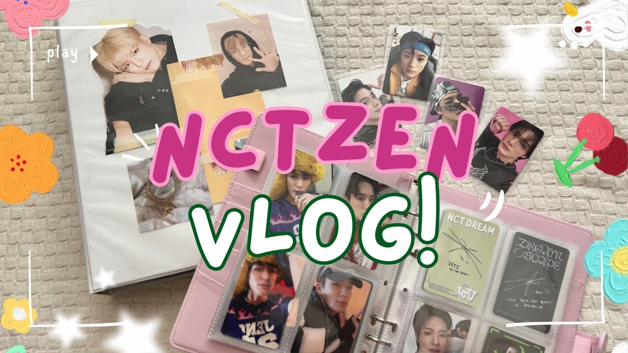 NCTzen vlog [시즈니 브이로그] reorganizing my nct Jeno collection ♡