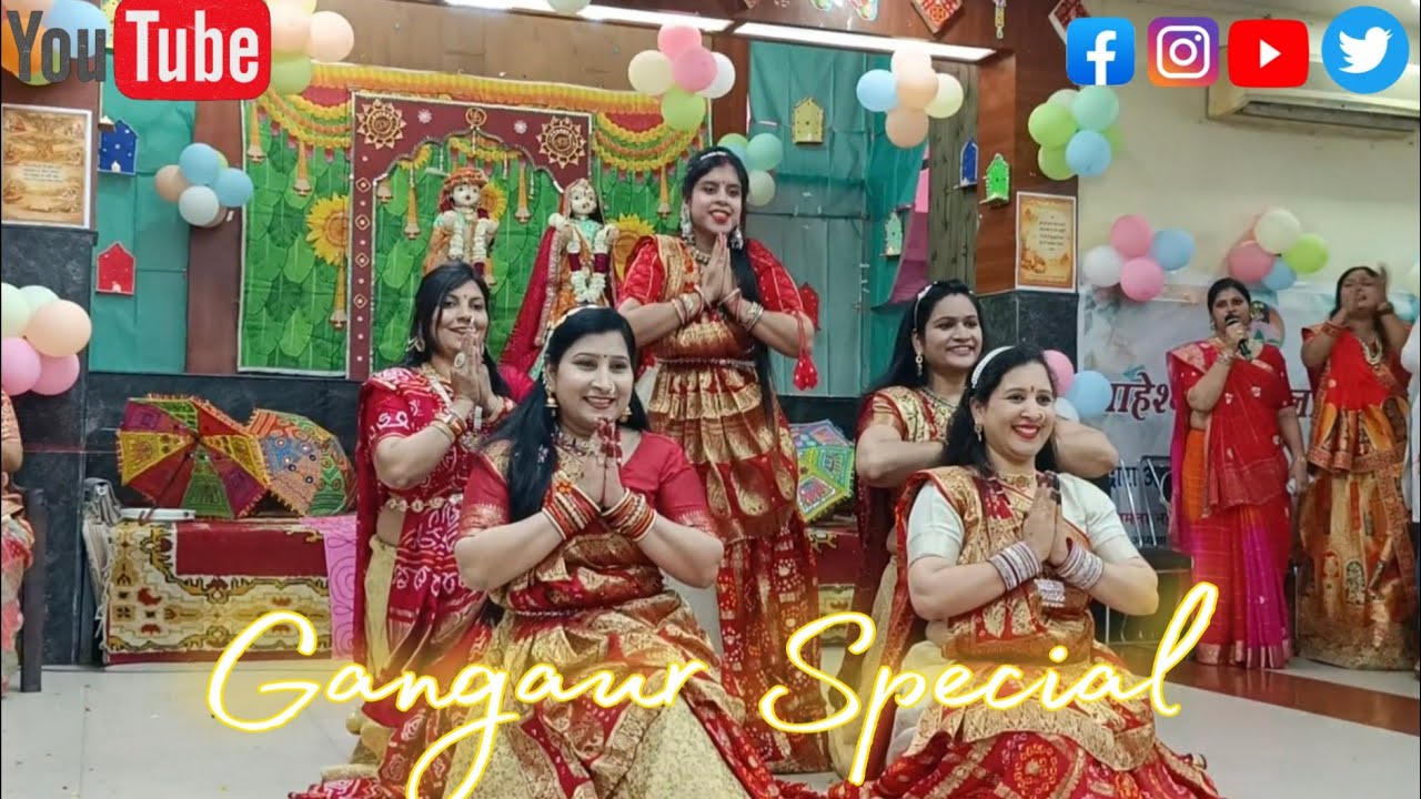 Gangaur Festival Special 🌸 | A Dance Full of Culture, Beauty & Devotion #trending #dance #gangour