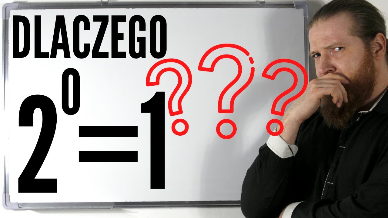 Dlaczego dowolna liczba do potęgi O to 1, a potęga ujemna odwraca podstawę ?